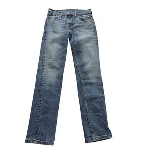 Levi's 511 Jeans Mens 30x32 Blue Medium Wash Slim Tapered Denim Pants Casual